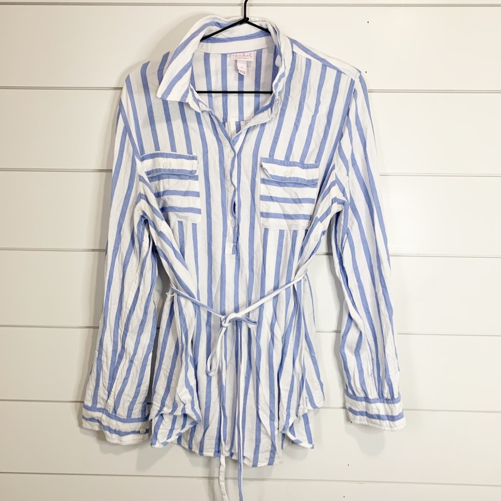 ❤️SOLD❤️Isabel Maternity  Button Pullover Shirt L